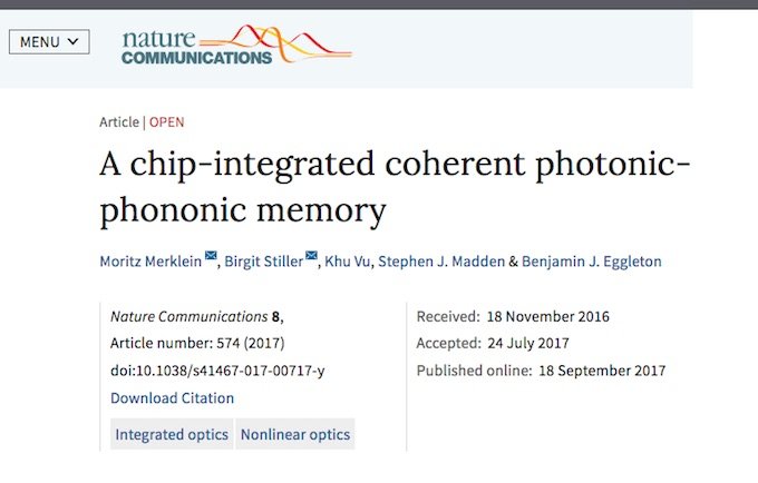 ついに光を音に変える新技術が爆誕！ 超高速光コンピュータに向けて技術的大ブレークスルーの画像1