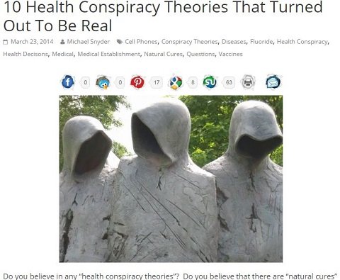 真実であることが判明した「医療分野の陰謀10選」！ 本当だったあの噂！の画像1