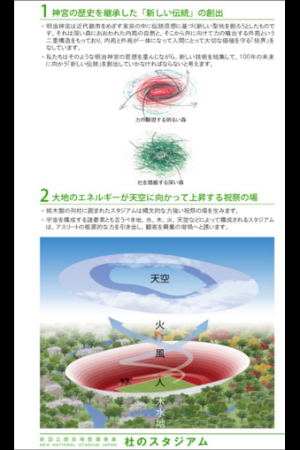 「新国立競技場の設計案がオカルトすぎる件」について説明しますの画像1