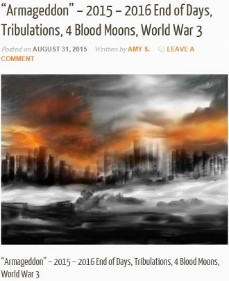 2016年にアルマゲドンが起きる？2018年に世界は終焉へ？の画像2