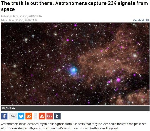 大学教授が234の惑星から「謎のシグナル」キャッチ！ ホーキング博士は塩対応＝カナダの画像1