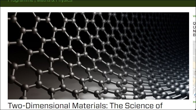 豪大学が自然界に存在しない「二次元物質」を作り出すことに成功！ キッチンでも作成可能で科学技術に劇的進歩の画像1