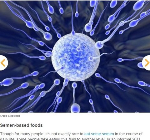 母乳アイス、うんこソーセージ、精液カクテルも！ 人体の一部を使った7つの食品がヤバすぎる！の画像6