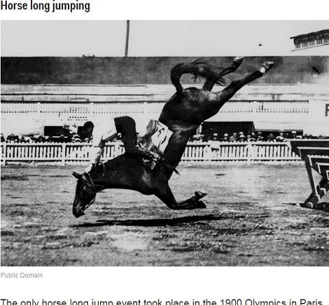 馬幅跳び、ピストル決闘、こん棒格闘… かつて存在した珍妙すぎるオリンピック公式競技種目8選！の画像2