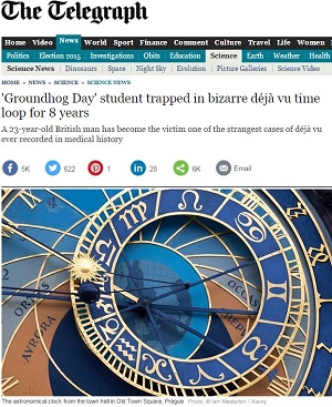 8年間「毎日がデジャヴ」で大学に通えなくなった青年！ 英医学史上最も奇怪な症例！の画像1