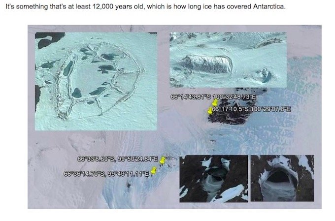 南極にあるピラミッドがグーグルアースで発見される？ 宇宙人基地か、米政府がひた隠す超古代文明の証拠か!?の画像3