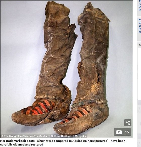 1500年前のミイラがアディダスのブーツを履いていた？ 1700年前のミイラもアディダス着用？の画像3