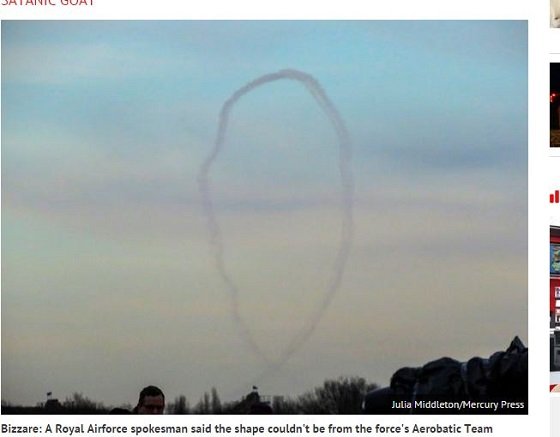 空に浮かび上がった誰にも見えない巨大な顔！の画像1