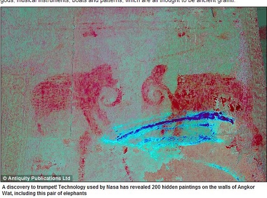 500年以上の時を経て蘇ったアンコールワットの隠された壁画が神秘的！の画像1