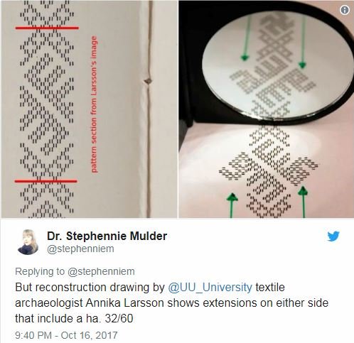 北欧バイキングはイスラム教徒と交易していた！ 衣類に織り込まれた謎の文字をめぐり世界的ガチ激論に発展！の画像3