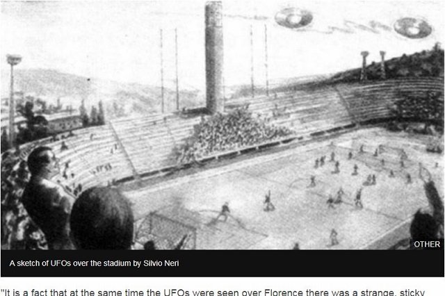 64年前にUFO出現でプロサッカーの試合が延期、写真も残存！ 町中が目撃、選手「あれは宇宙人だった」の画像2