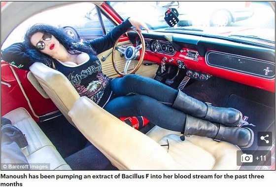 ドイツ人女優、若返るために350万年前の謎のバクテリア「バシラスF」を自ら注射！ 博士が警告するほどの驚異的効能とは？の画像2