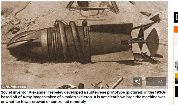旧ソ連の超極秘兵器「戦闘モグラ」がヤバすぎる！ 地中を掘り進み、敵国本土を直接攻撃… 陸の原子力潜水艦の知られざる伝説とは!?の画像1
