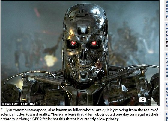 「人類滅亡のシナリオ10」ケンブリッジ大学・絶滅リスク研究機関が発表！  殺人AI、バイオハッキング…ヤバすぎる近未来！の画像2