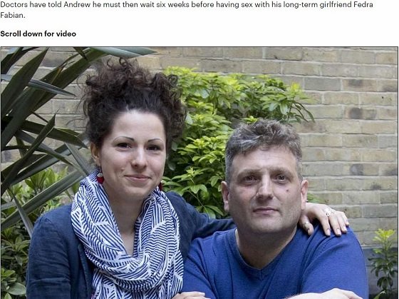 ペニスなしで生まれた男（44）がバイオニックペニスで童貞卒業！ 早くも悟りの境地に到達「私は勃ち直った。泥酔でも勃ち上がる」の画像3