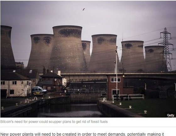 ビットコインが地球を滅ぼす！ すでに消費電力がデンマーク1国分を突破、2020年までに全世界の電力を食いつぶす！の画像2