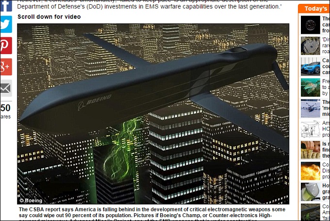 日本国民の90％が犠牲になる可能性も？ 相手を無力化させる電磁パルス兵器開発競争がヤバい！の画像1