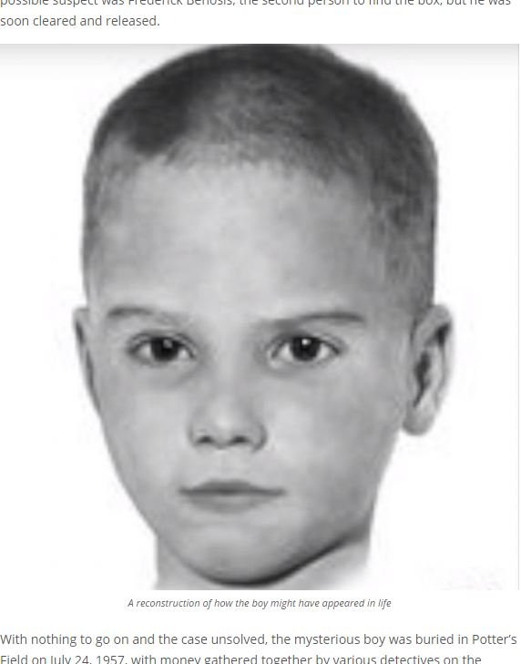 アメリカの超怖い未解決事件「箱の中の男の子」が謎すぎる！ 正体不明の不気味な遺体…FBI・医師・霊能者も完全にお手上げの画像3