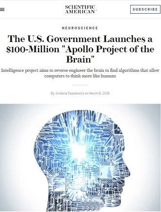 明らかに人間を超える人工知能の誕生か？ 1億ドルの脳解析プロジェクト「MICrONS」 の画像1