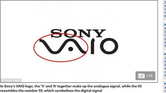 世界の有名企業ロゴの裏に隠された秘密6選！ VAIOやマクドナルド、スタバにも!?の画像5