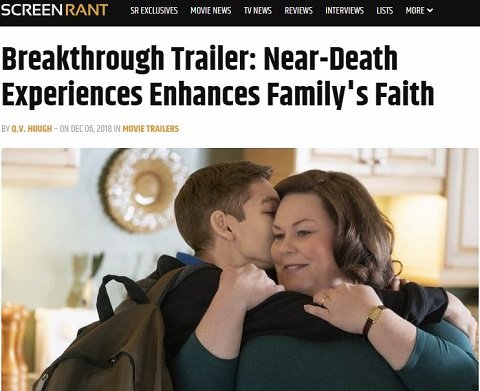 心臓が60分停止後祈りを捧げたら蘇生、実話の「臨死体験映画」が米で話題！ 医学的に説明できない奇跡の裏側に…の画像1