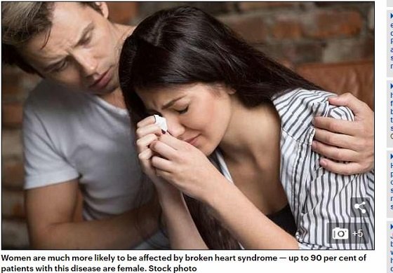 心の痛みは心臓の傷み？ 失意で亡くなる「ブロークンハート症候群」の危険性を外科医が指摘の画像2