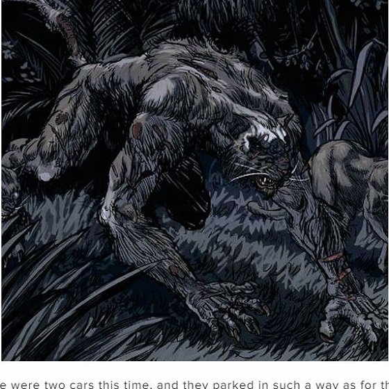 頭はネコ、体は人間、目撃すると体調不良… 世界で相次ぐ謎の「キャットピープル」出没事例5選！ 正体は精霊「スキンウォーカー」か!?の画像1