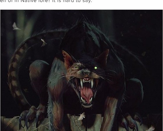 頭はネコ、体は人間、目撃すると体調不良… 世界で相次ぐ謎の「キャットピープル」出没事例5選！ 正体は精霊「スキンウォーカー」か!?の画像2