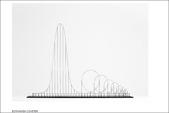 安楽死用ジェットコースターを構想？　時速360kmで生き生きと死ぬ人々の画像1