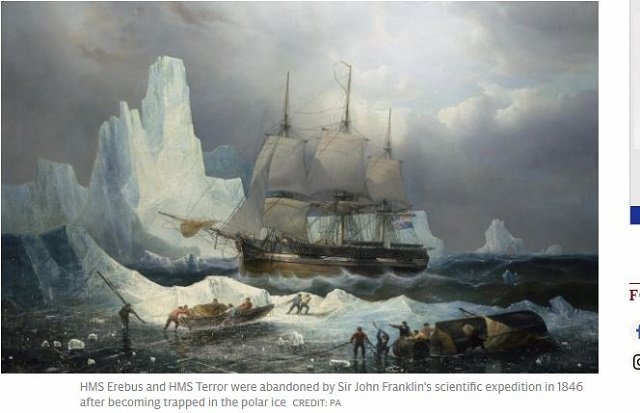 世界一怖い呪いが去年から復活中！ 129人が全滅「北極探検の呪い」にイヌイット長老やカナダ政府も危惧、非人間的存在が…の画像1