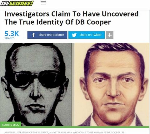 伝説のハイジャック犯「D.B.クーパー」の正体、ついに特定へ！ 47ぶり未解決事件に進展、辣腕TVマンの執念実るの画像1