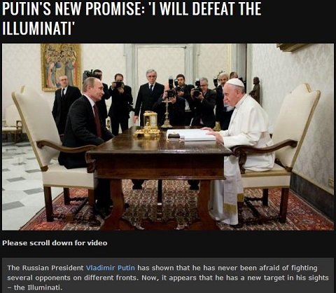 プーチンがイルミナティ撲滅を宣言！ ドゥテルテ躍進、トランプ旋風… 世界で進む反ロスチャイルドの決定打か!?の画像1