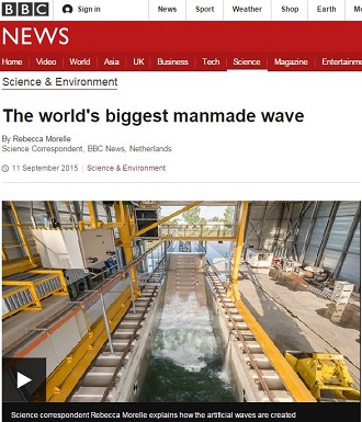 【津波・洪水】世界最大の人工津波発生システムが登場！ 最強の水害対策!!の画像1