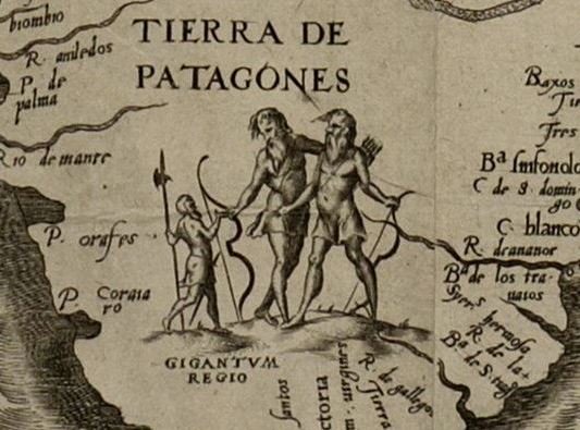 450年前の地図に「UFOを手にしたマーメイド」がハッキリ載っていた！ 陸地には身長3～4mの「パタゴニアの巨人」も！の画像2
