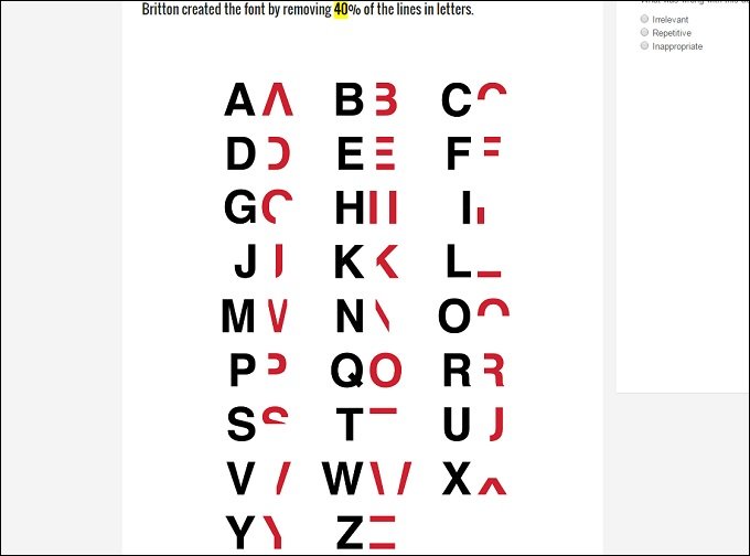 ディスレクシア(難読症)の人には文字がこう見えている! 超難解、まるでキース・ヘリングのイラストのようの画像4