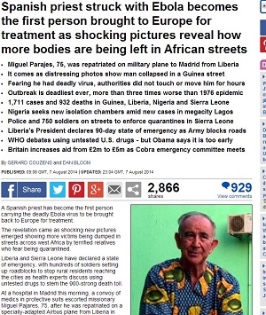 エボラ出血熱の惨状…！ 人として扱われぬ感染者たち＝リベリアの画像1