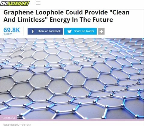 二次元物質「グラフェン」が永久機関になる可能性が浮上！ 夢の新素材でフリーエネルギー時代突入か？の画像2