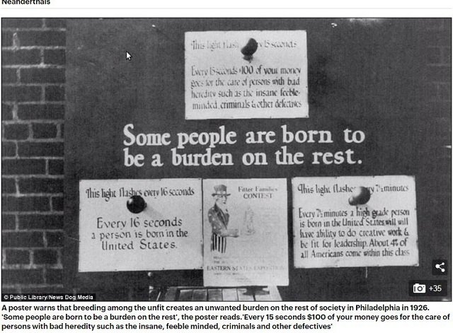 奇形写真が多数流出、ナチスだけじゃなかった！「欧米の優生学の記録写真」が公開、遺伝子抹消の過去が明るみにの画像6