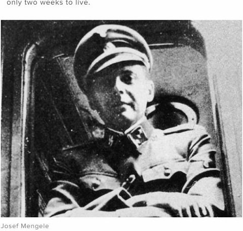 【閲覧注意】ナチス「死の天使」ヨーゼフ・メンゲレの鬼畜双子実験、狂気の全貌！ 血液を大量採取、謎の薬品注射…！の画像2