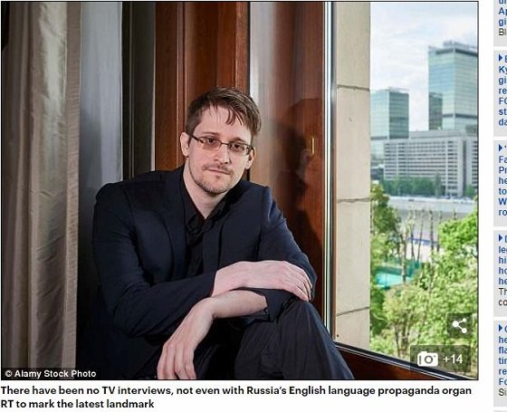 スノーデンがもうすぐ収容所送りに!? 不吉な言葉を残し… 全てをプーチンに絞り取られた現在の様子に衝撃！の画像2