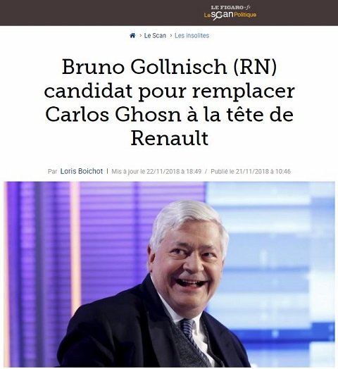 ゴーン後継者候補ブルーノ・ゴルニッシュの極右経歴が本気でヤバい！ 杉田水脈と親密、日本人妻、ホロコースト発言… その正体とは!?の画像1