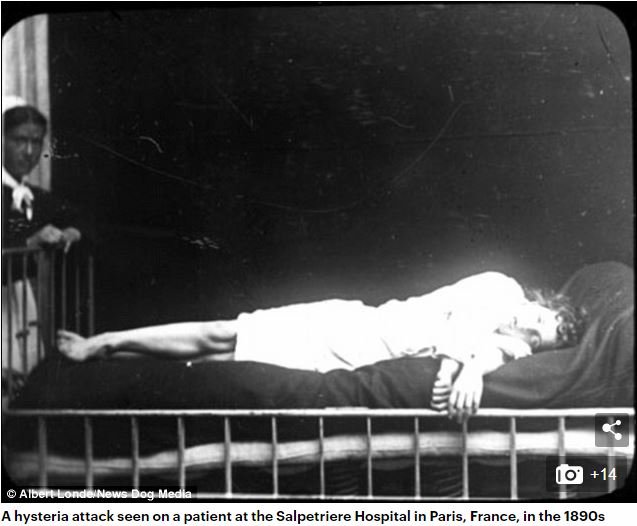 19世紀フランスの精神病院で撮影された女性患者5名の写真に衝撃！ どんな病気も「ヒステリー」と診断、強制収容＆子宮摘出の画像4