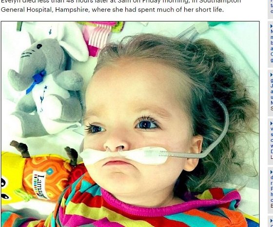 1日300回のてんかん発作に苦しむ4才幼女、亡くなる2日前の写真が泣ける…の画像2