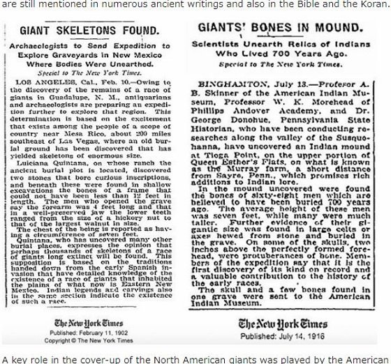巨人文明は本当に存在！ 骸骨発見、NYタイムズや大統領も公言… 今も冷凍睡眠で保管中か！の画像2
