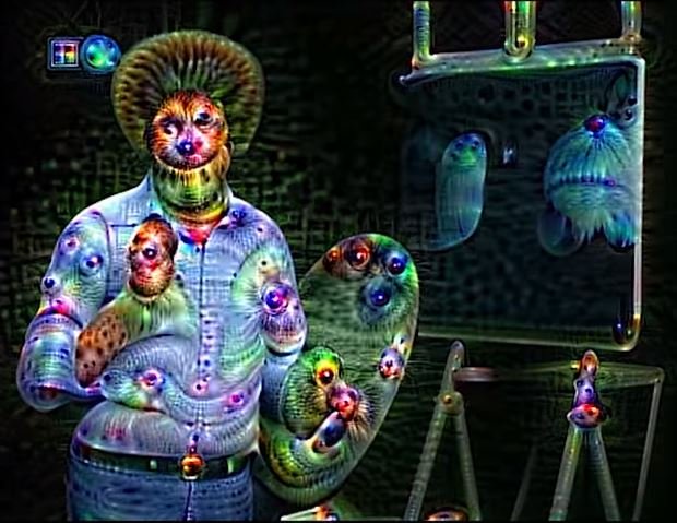 AIに「人の顔」を描かせたら超絶ホラーな絵が完成！ 人工知能が見ている世界が悪夢だったことが判明！の画像3