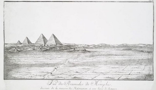 ギザの三大ピラミッドには漆黒の第四ピラミッドがあった!? 探検家が記述「頂上には黄色い台座」の画像2