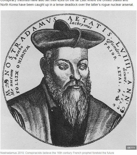 ノストラダムスの大予言2018年版が最恐ヤバい！ 3つの災いで世界滅亡、金持ちは何度も死ぬ…的中の兆し！の画像1