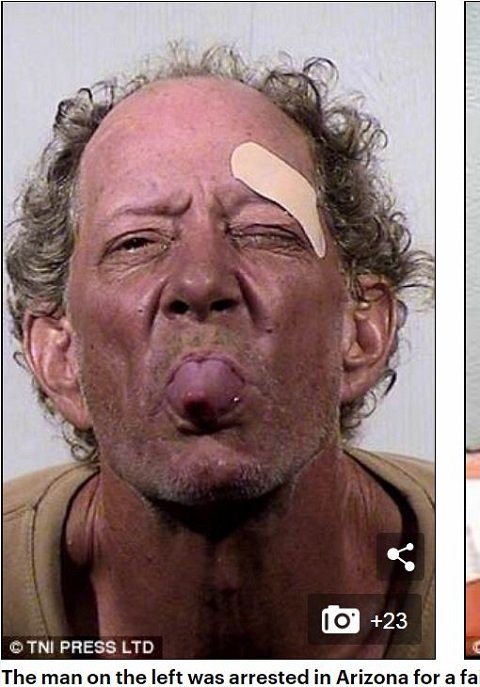 面白すぎる顔の米犯罪者マグショット11連発！ 完全に目がイッてる女やチョビ髭男がキョーレツすぎる！の画像5