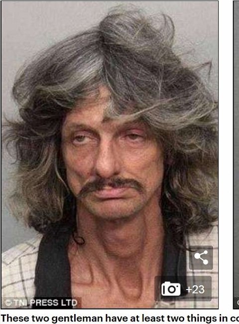 面白すぎる顔の米犯罪者マグショット11連発！ 完全に目がイッてる女やチョビ髭男がキョーレツすぎる！の画像8