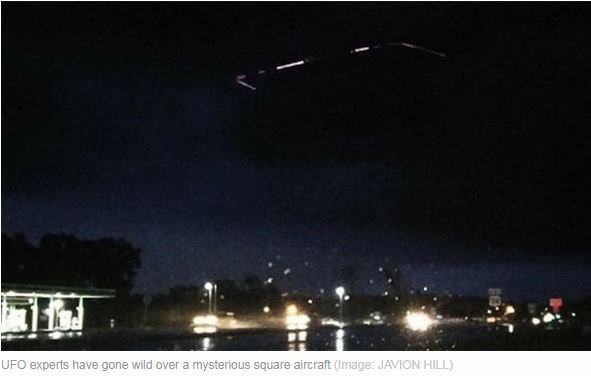 嵐を発生させる巨大プレート型UFO出現！ 軍の秘密兵器か… 撮影者「身の危険感じた」の画像1